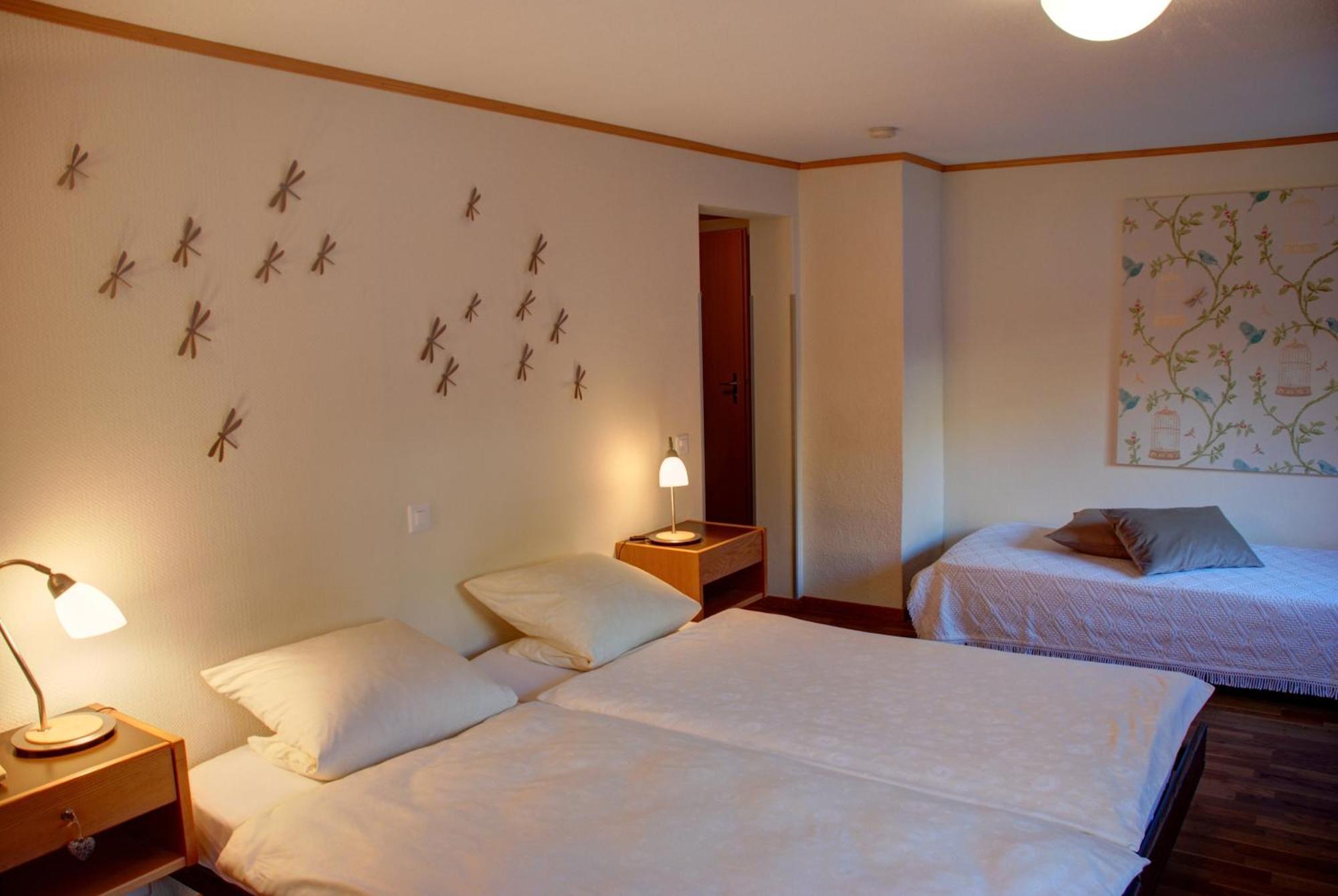 Hotel Garni Hostatt Енгелберг Екстериор снимка